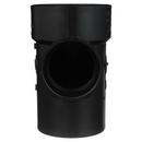 Black ABS DWV Street Sanitary Tee 