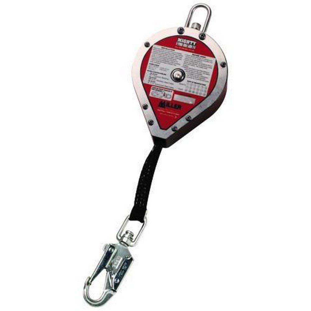 Miller Fall Protection 310 lb. Aluminum Alloy and Stainless Steel Cable Self Retracting Lifeline 