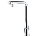 GROHE Chrome Single Handle Pull Out Kitchen Faucet 