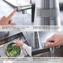 GROHE Chrome Single Handle Pull Out Kitchen Faucet 