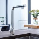GROHE Chrome Single Handle Pull Out Kitchen Faucet 