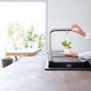 GROHE SuperSteel Single Handle Pull Out Kitchen Faucet 