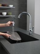 Delta Faucet Arctic Stainless Single Handle Pull Down Touch and Voice Activated Kitchen Faucet 