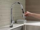 Delta Faucet Chrome Single Handle Pull Down Touch and Voice Activated Kitchen Faucet 
