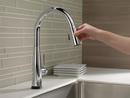 Delta Faucet Chrome Single Handle Pull Down Touch and Voice Activated Kitchen Faucet 