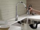 Delta Faucet Chrome Single Handle Pull Down Touch and Voice Activated Kitchen Faucet 