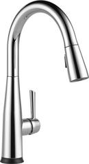 Single Handle Pull Down Touchless Kitchen Faucet with Touch and Voice Activation in Chrome