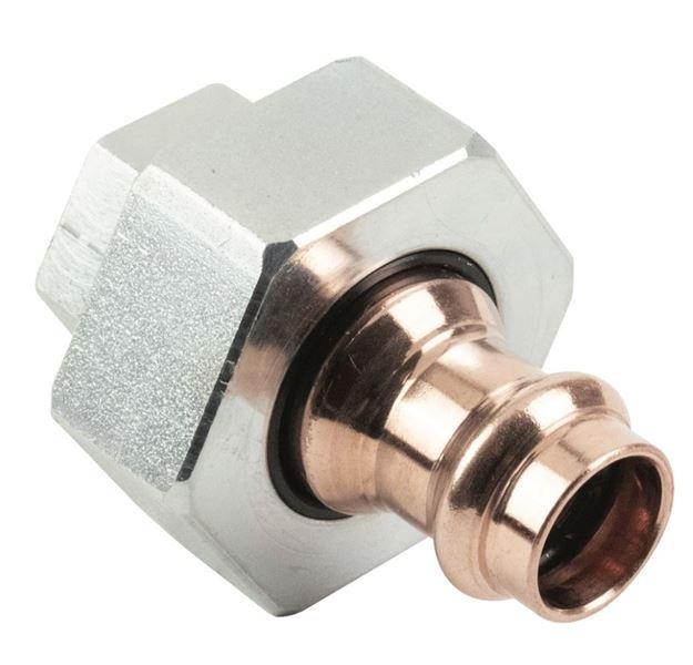 Mueller Industries 3-23/50 in. Press x FPT Copper Dielectric Union 