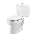 Elongated Toilet Seat in Stucco White