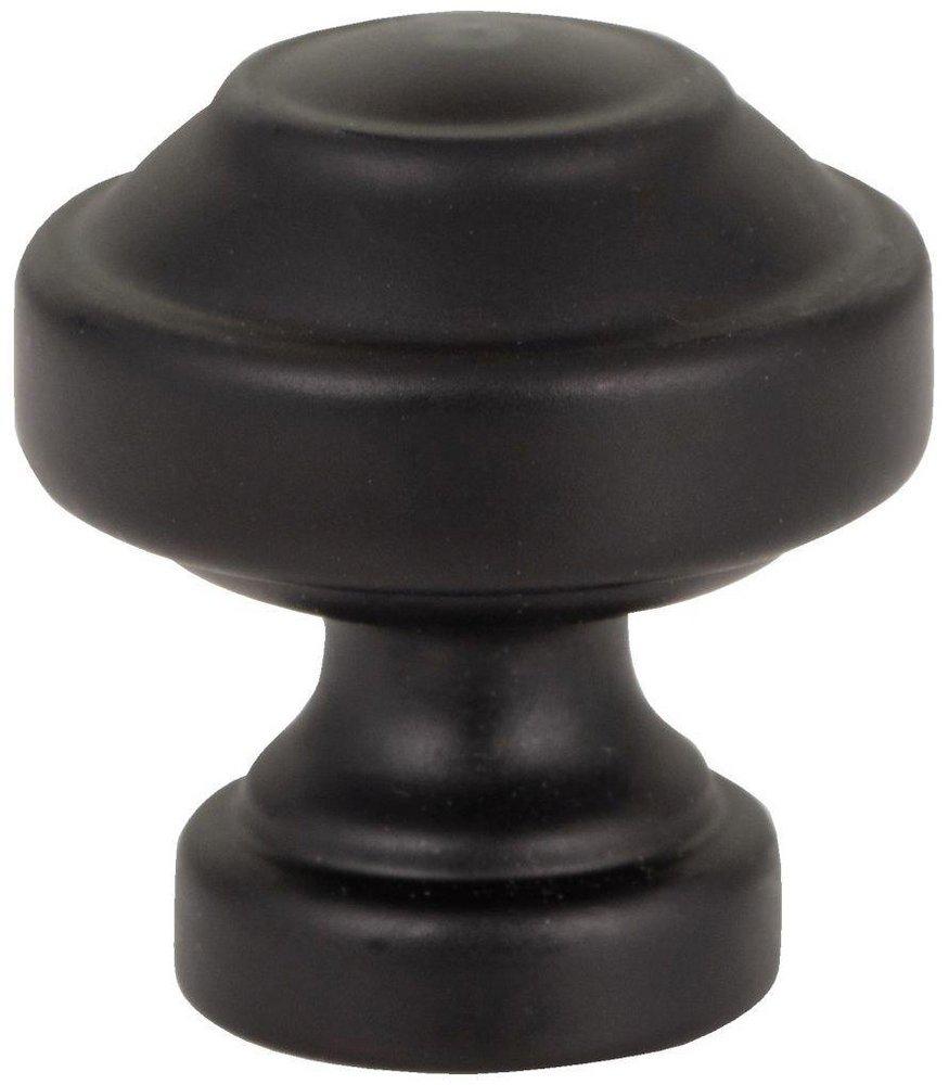 Malin Knob 1 1/8 Inch Matte Black 