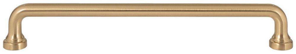 Malin Pull 7 9/16 Inch Warm Brass 