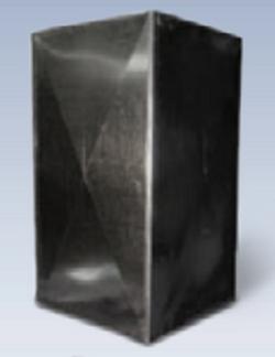 19-1/2 in. x 19-3/4 in. x 36 in. Double Hem Plenum Box