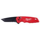 Milwaukee&reg; Red 27/50 in. Spring Assisted Folding Knife 