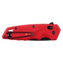 Milwaukee&reg; Red 27/50 in. Spring Assisted Folding Knife 