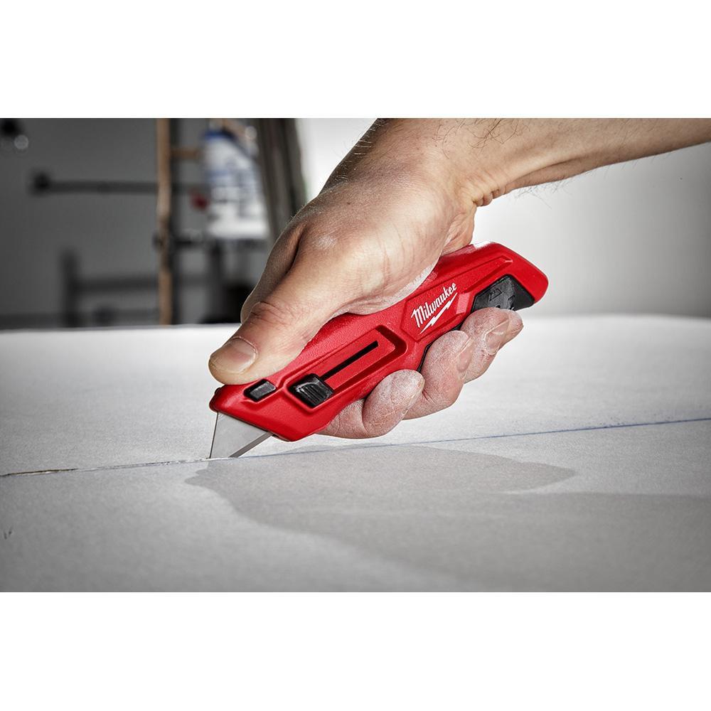 Milwaukee&reg; Black 99/100 in. Side Slide Utility Knife 