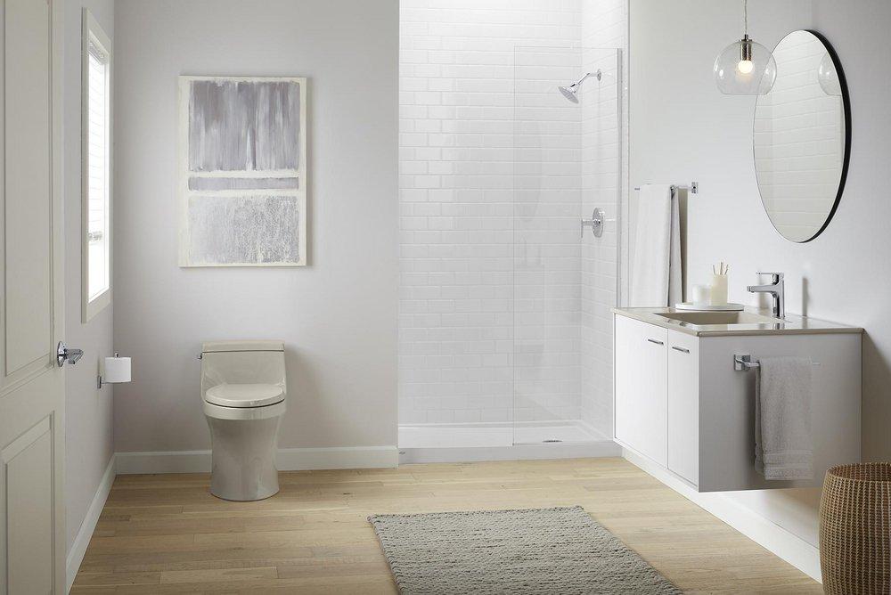 KOHLER Vibrant&reg; Brushed Nickel Wall Toilet Tissue Holder 