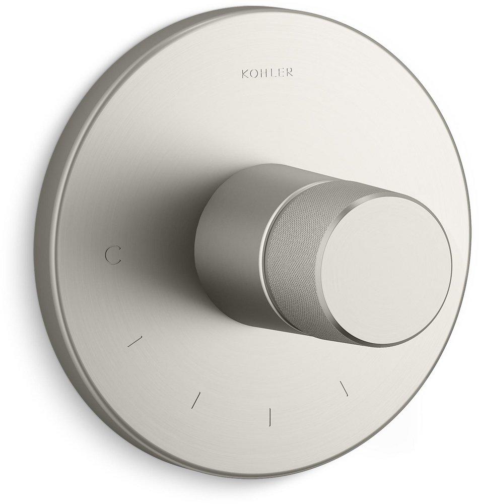 KOHLER Vibrant&reg; Polished Nickel Single Handle Single Function Shower Faucet Trim Only 