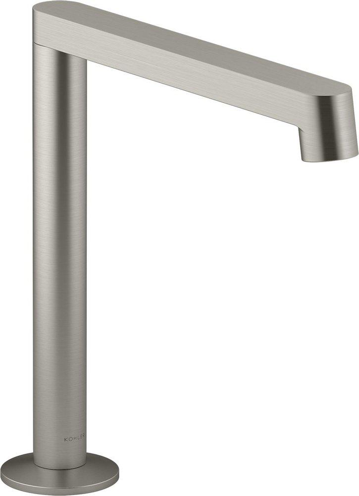KOHLER Vibrant&reg; Brushed Nickel Metal Spout in Vibrant&reg; Brushed Nickel 