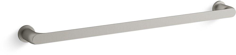 KOHLER Vibrant&reg; Brushed Nickel 24 in. Towel Bar 
