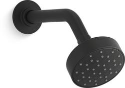 Single Function Showerhead in Matte Black