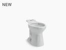 Elongated Toilet Bowl in Ice™ Grey