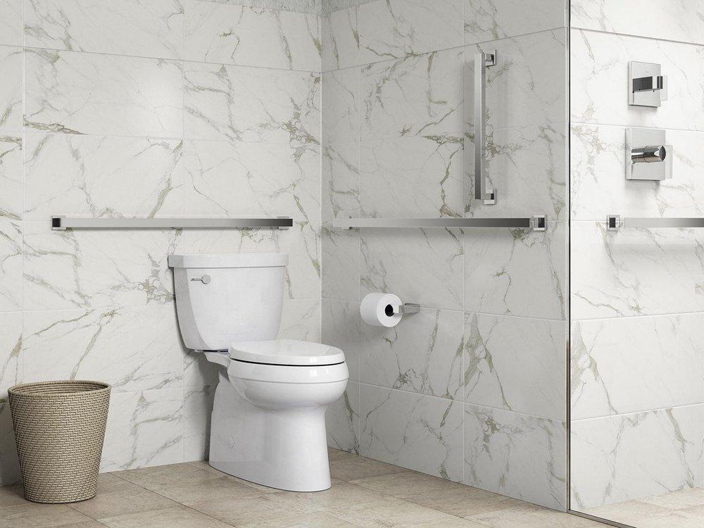 KOHLER Polished Chrome 36 in. Grab Bar 