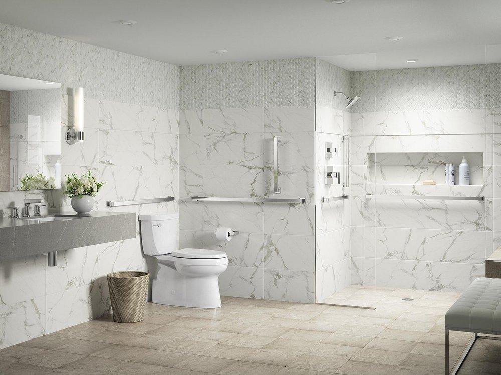 KOHLER Polished Chrome 36 in. Grab Bar 