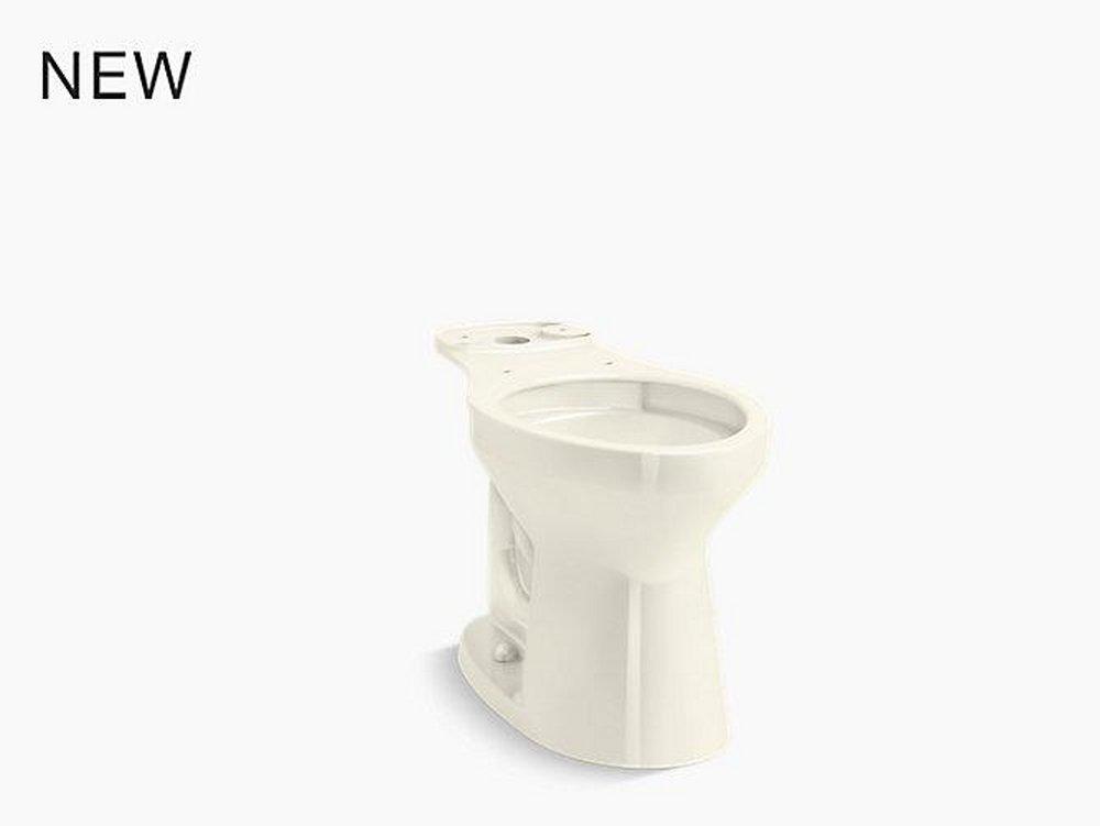 KOHLER Biscuit 1.28 gpf Elongated Floor Mount Two Piece Toilet Bowl 
