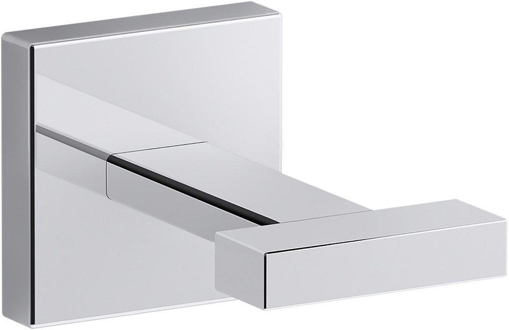 KOHLER Polished Chrome 1-Hook Robe Hook 