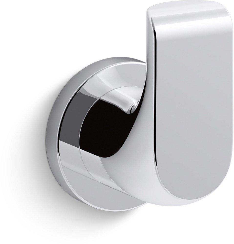 KOHLER Polished Chrome 1-Hook Robe Hook 