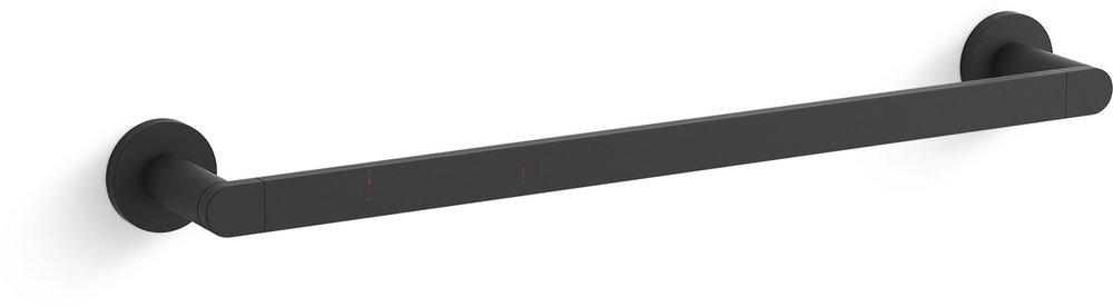 KOHLER Matte Black 18 x 2 in. Towel Bar 
