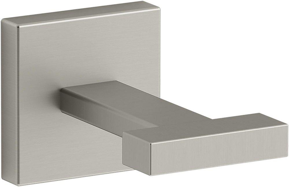 KOHLER Vibrant&reg; Brushed Nickel 1-Hook Robe Hook 