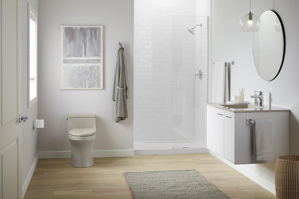 KOHLER Polished Chrome Wall Toilet Tissue Holder 