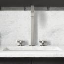 Widespread Handle Set - Industrial in Vibrant Brushed Nickel 