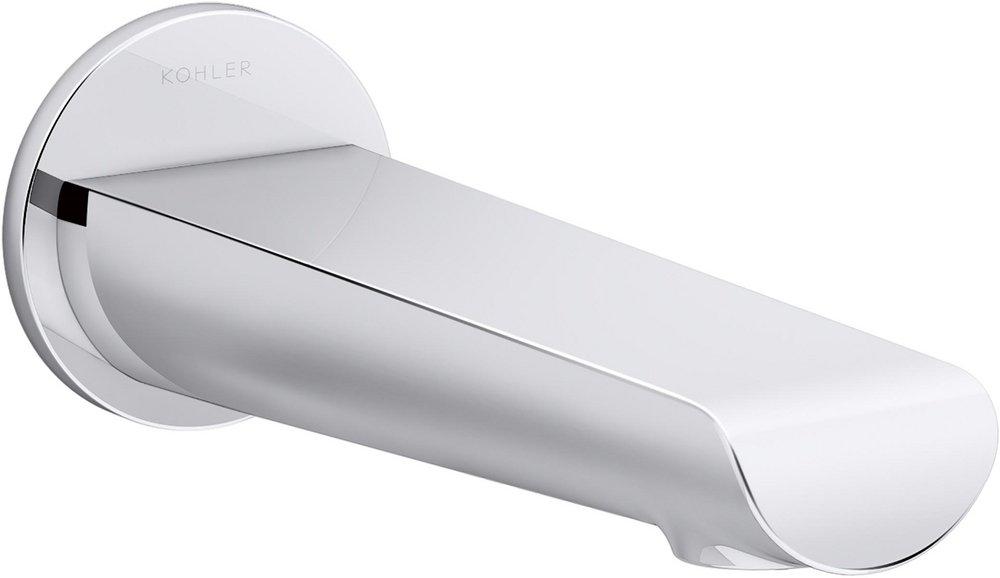 KOHLER Polished Chrome Metal Spout 