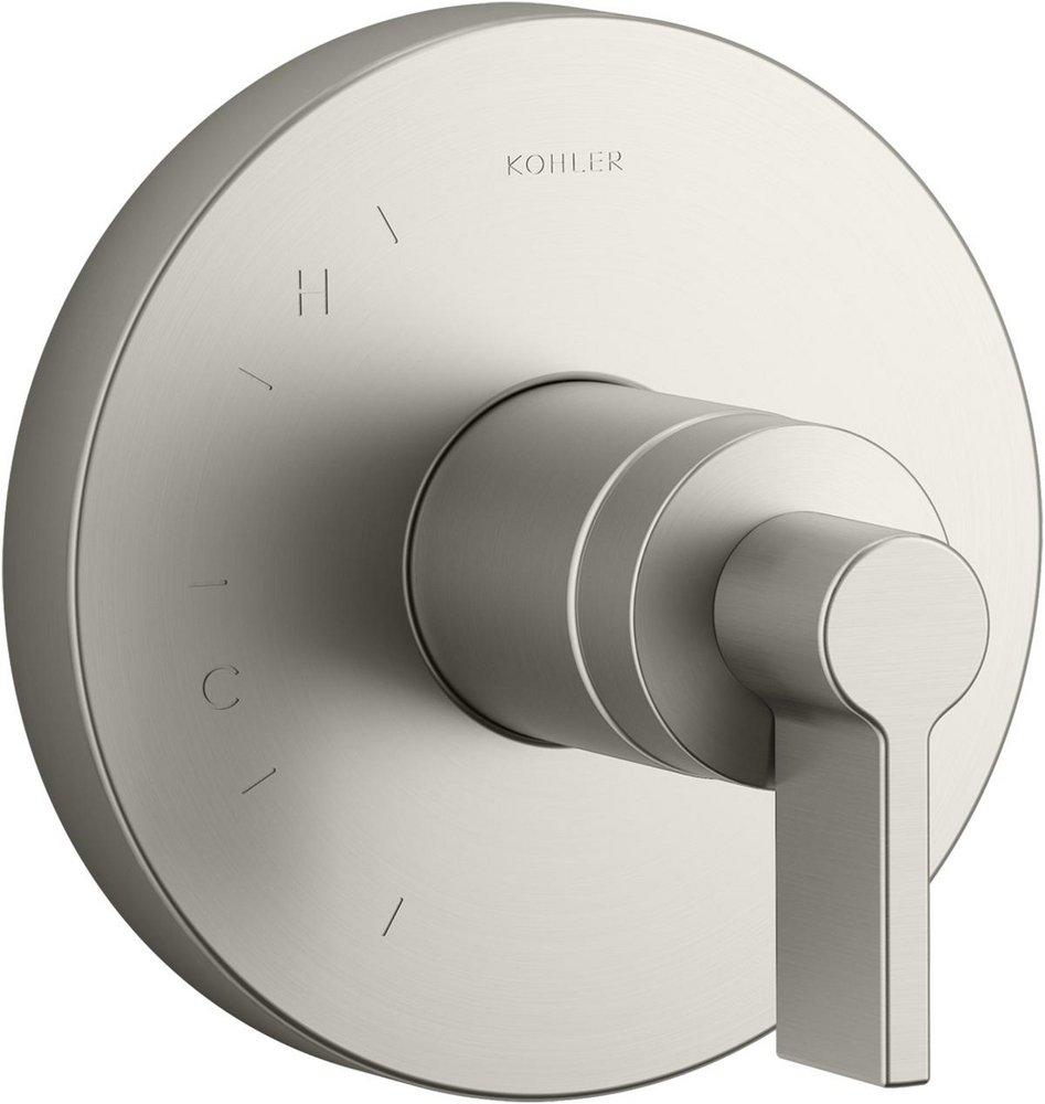 KOHLER Vibrant&reg; Brushed Nickel Single Handle Bathtub & Shower Faucet (Trim Only) 