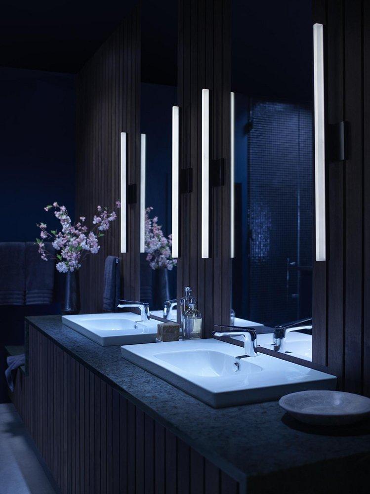 KOHLER Polished Chrome Single Handle Monoblock Bathroom Sink Faucet Lever Handle 