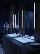 KOHLER Polished Chrome Single Handle Monoblock Bathroom Sink Faucet Lever Handle 