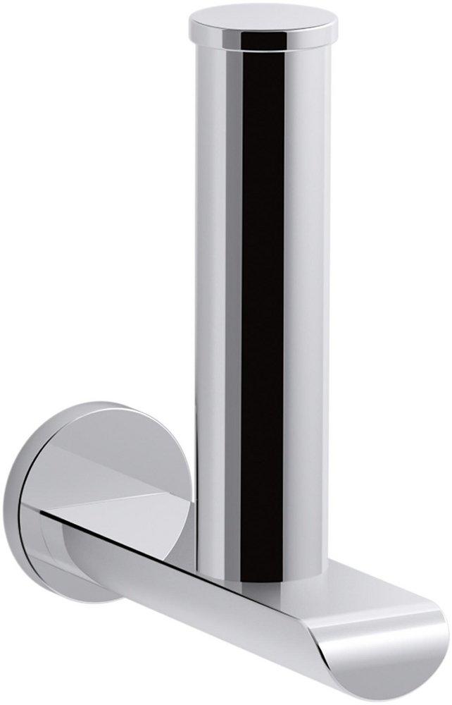 KOHLER Polished Chrome Wall Mount Toilet Tissue Holder 