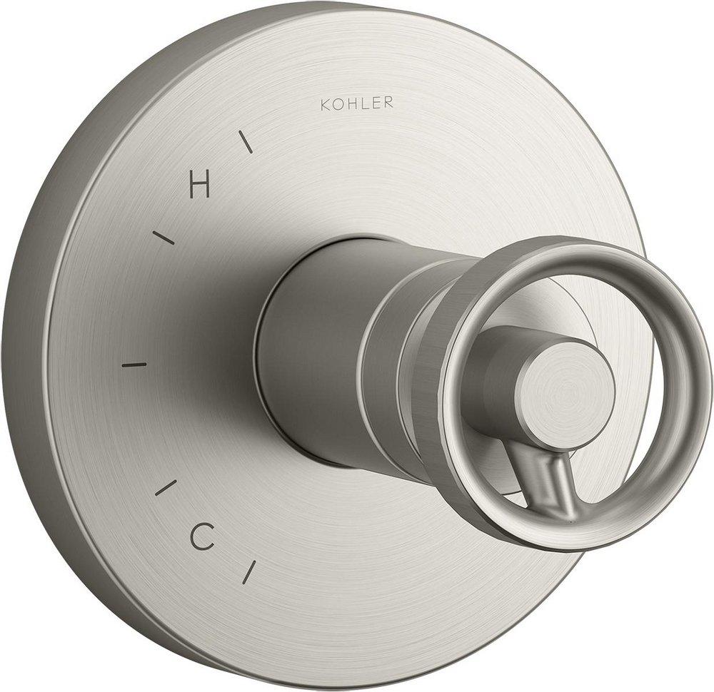 KOHLER Vibrant&reg; Brushed Nickel Single Handle Bathtub & Shower Faucet (Trim Only) 