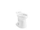 KOHLER White 1.28 gpf Elongated Floor Mount Two Piece Toilet Bowl 