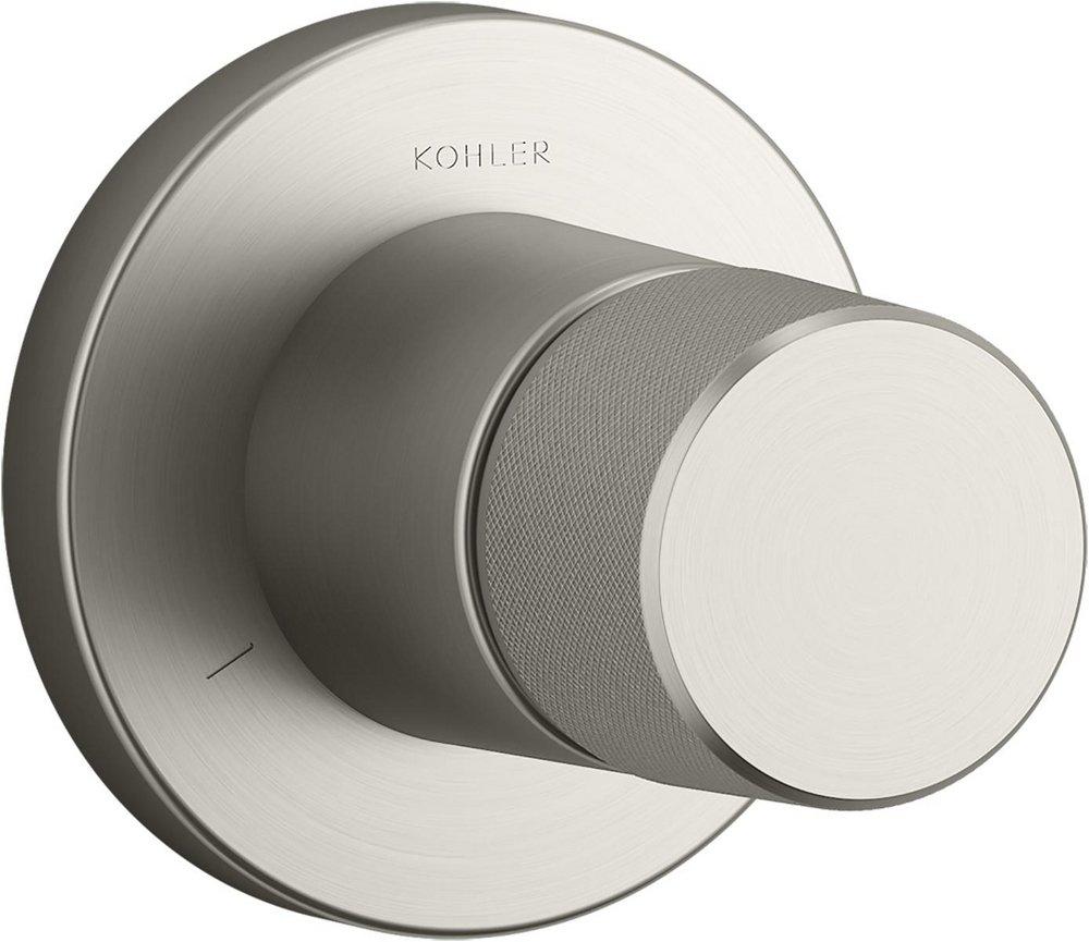 KOHLER Vibrant&reg; Brushed Nickel Single Handle Brass Diverter Trim for K-728 