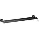 24 in. Double Towel Bar in Matte Black 