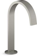 Brass Spout in Vibrant Brushed Nickel