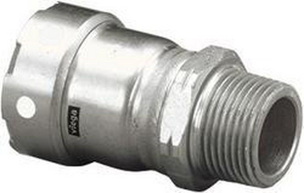 Viega Press x MNPT Schedule 40 Global 316 Stainless Steel Adapter 