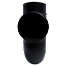 Black No-Hub x Spigot Cast Iron Running Trap with Double Vent 