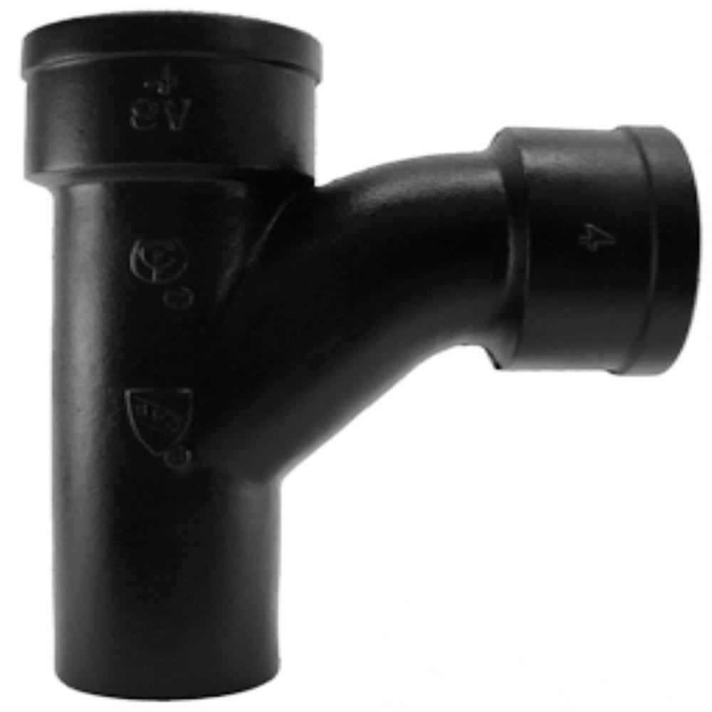 Black Spigot x Hub Cast Iron Wye 