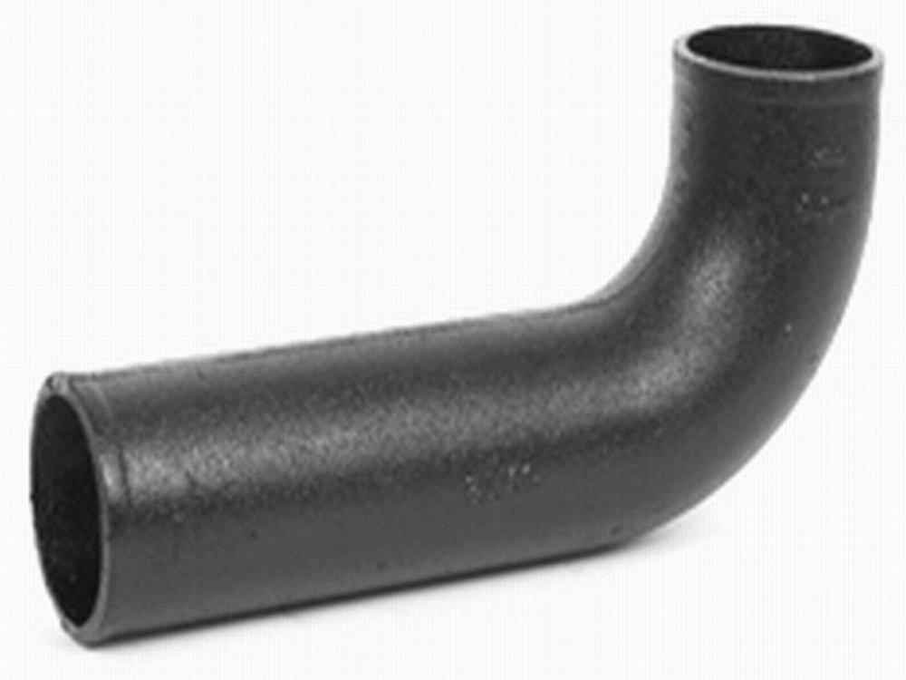 Black No Hub 90 Degree Cast Iron Extended 1/4 Bend 