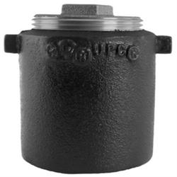 4 in. Spigot x FNPT Cast Iron Cleanout Ferrule with Plug