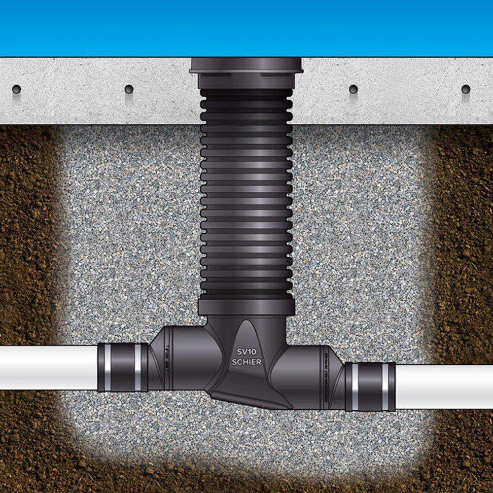 Schier Plain End Plastic Sampling Port 